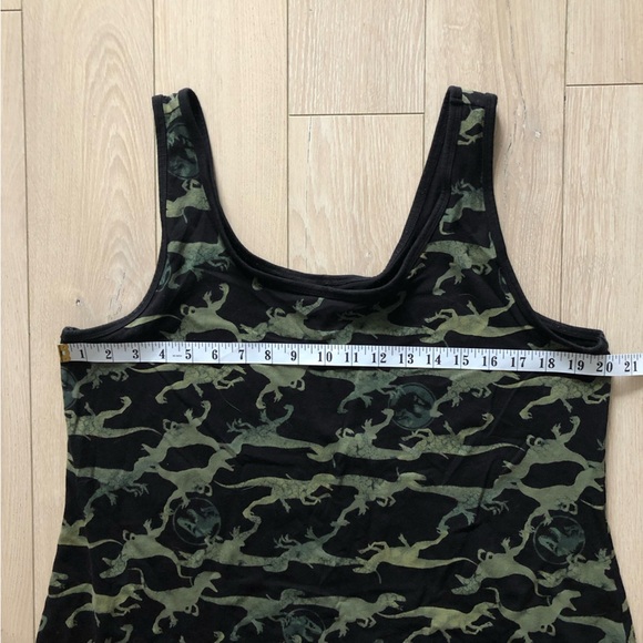 Torrid Universal Jurassic Park Mini Foxy Dress in Black Size 1X - Picture 8 of 10